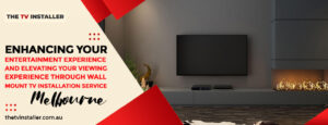 wall mount TV installation service Melbourne